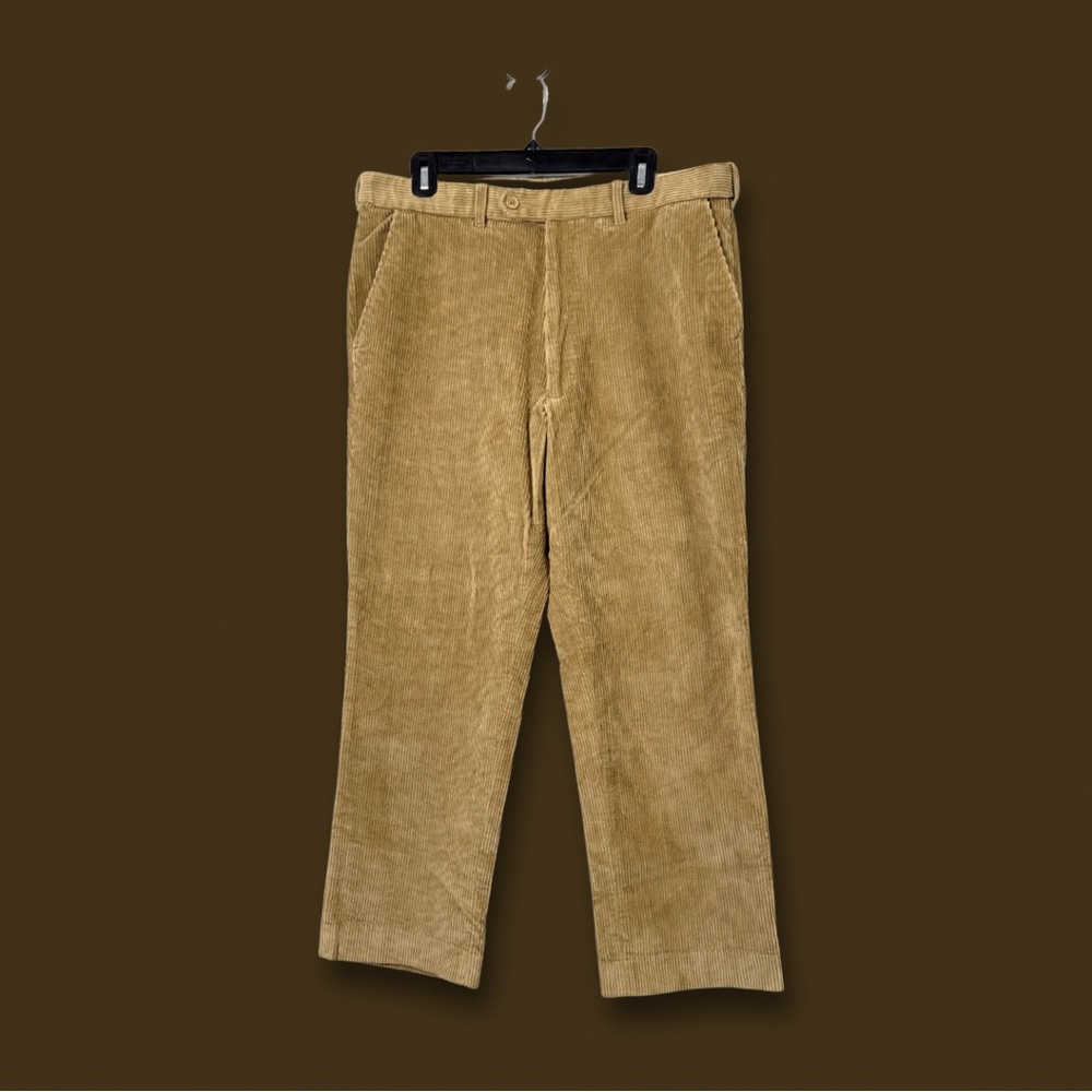 Classic Tan Corduroy Pants for Men